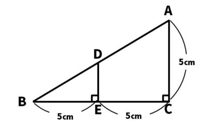 相似な図形の面積比問題1