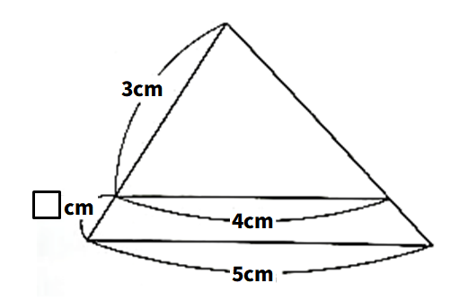 中学受験相似の問題図
